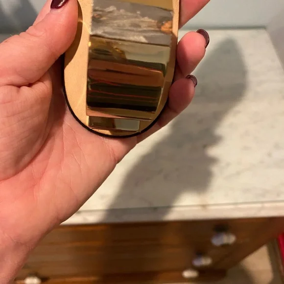 LOEFFLER RANDALL Juno Suede Pointed Toe Mules Slide Circle Metal Heel Sz 9 VGUC - Picture 6 of 6